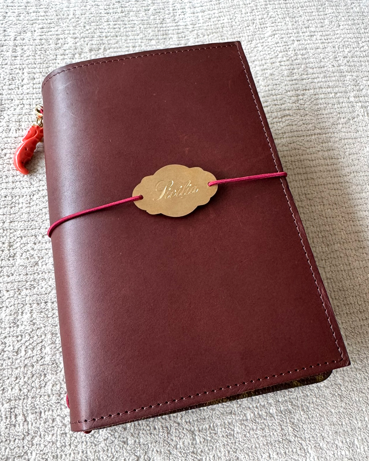 Personalized Hand-Engraved Journal Charm