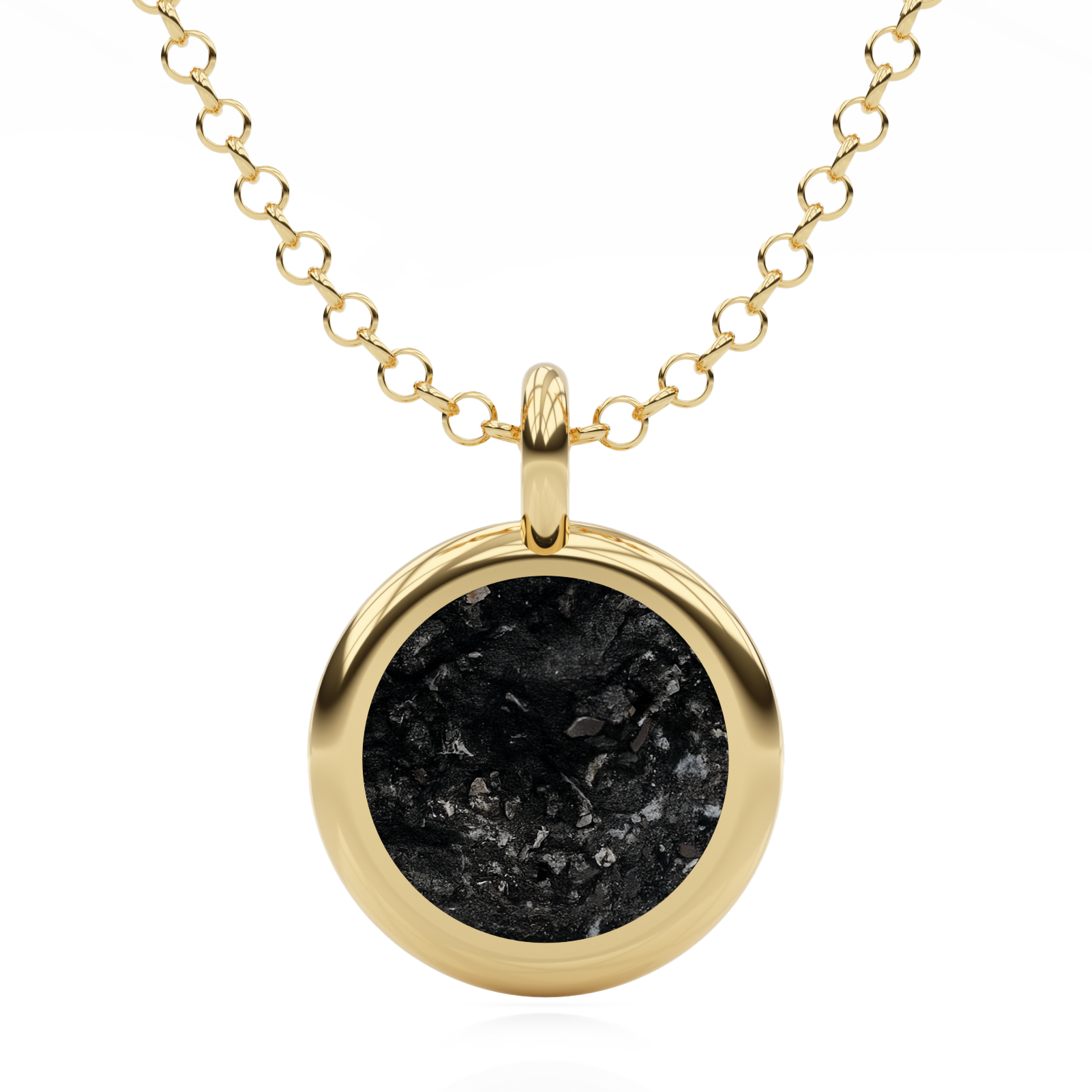 Memorial pendant round