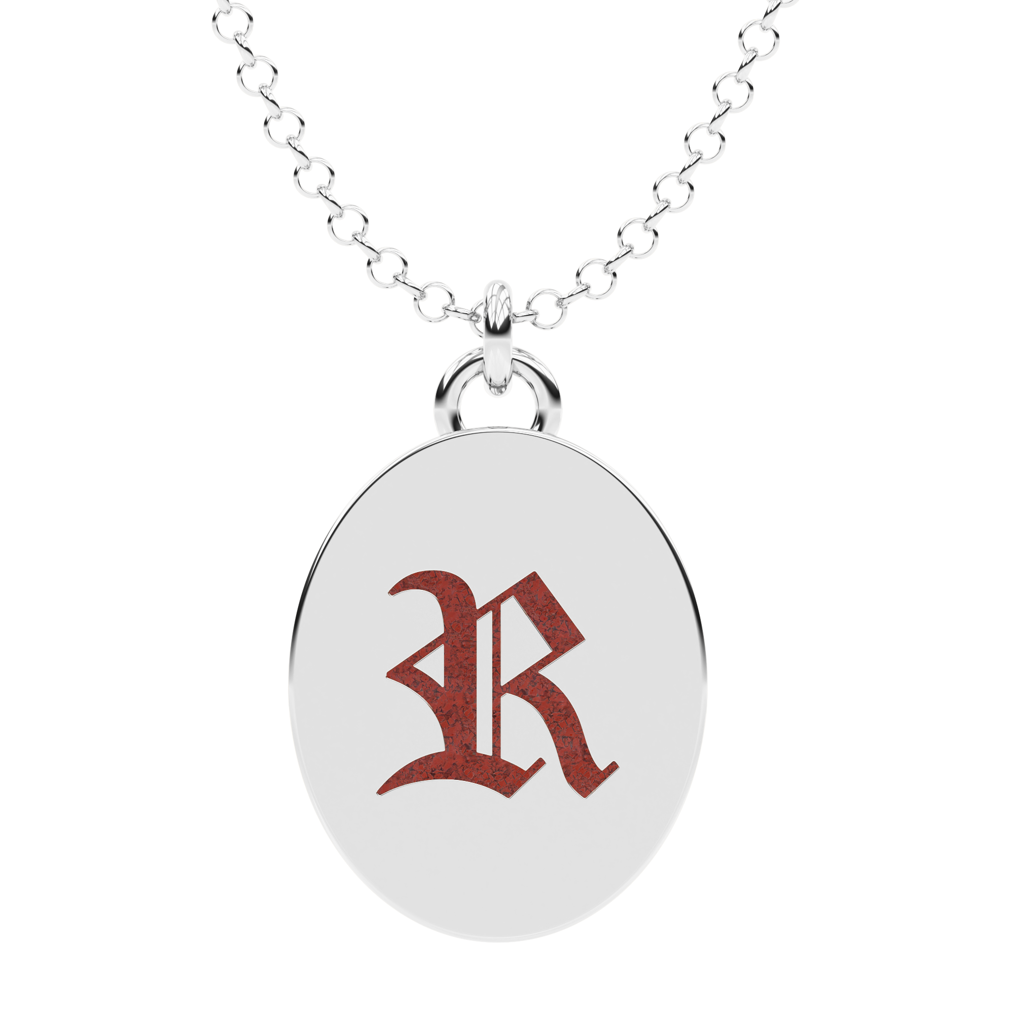 Memorial pendant letter
