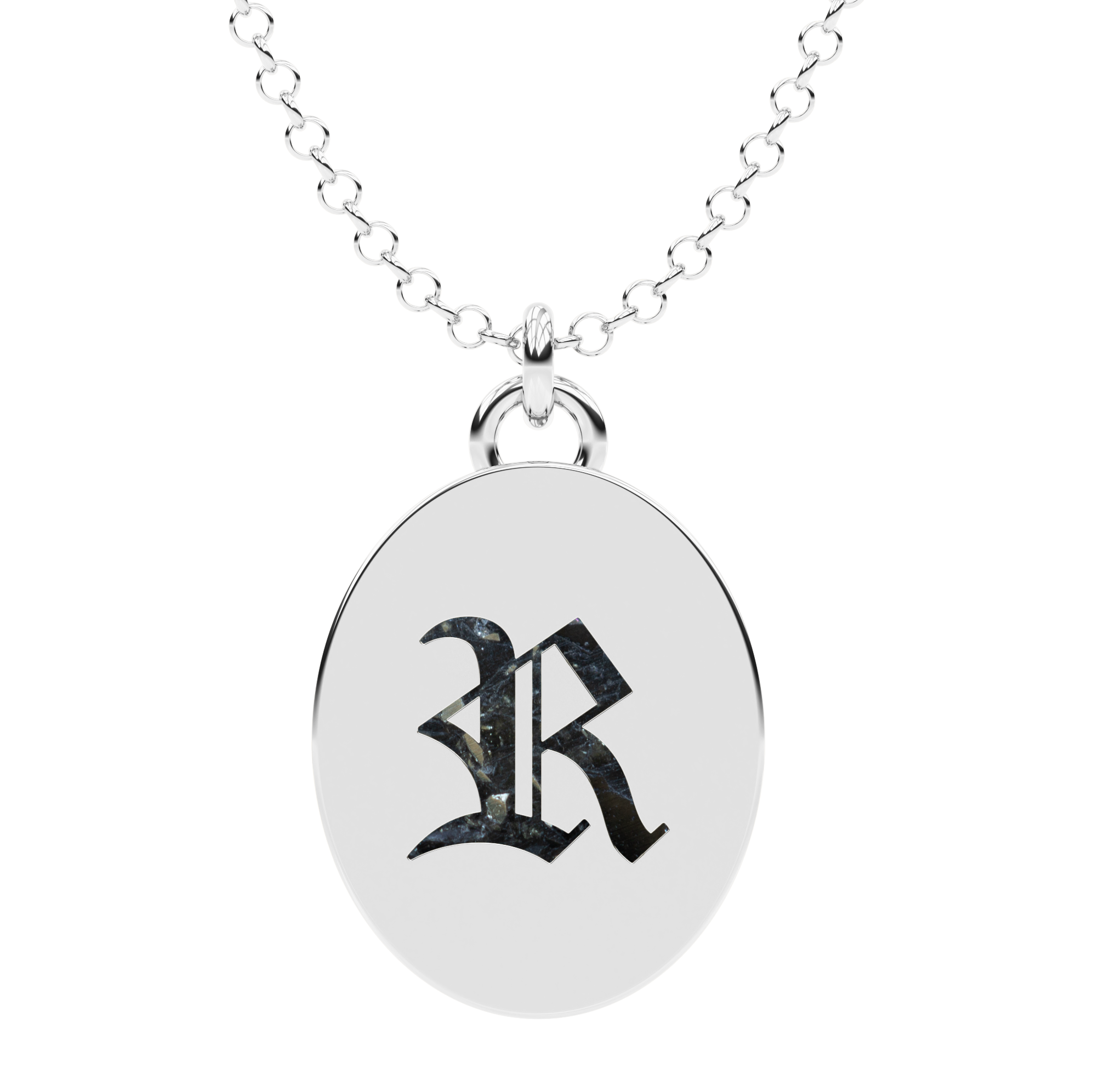 Memorial pendant letter