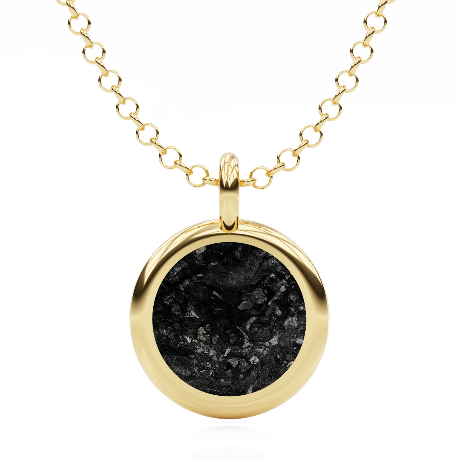 Memorial pendant round