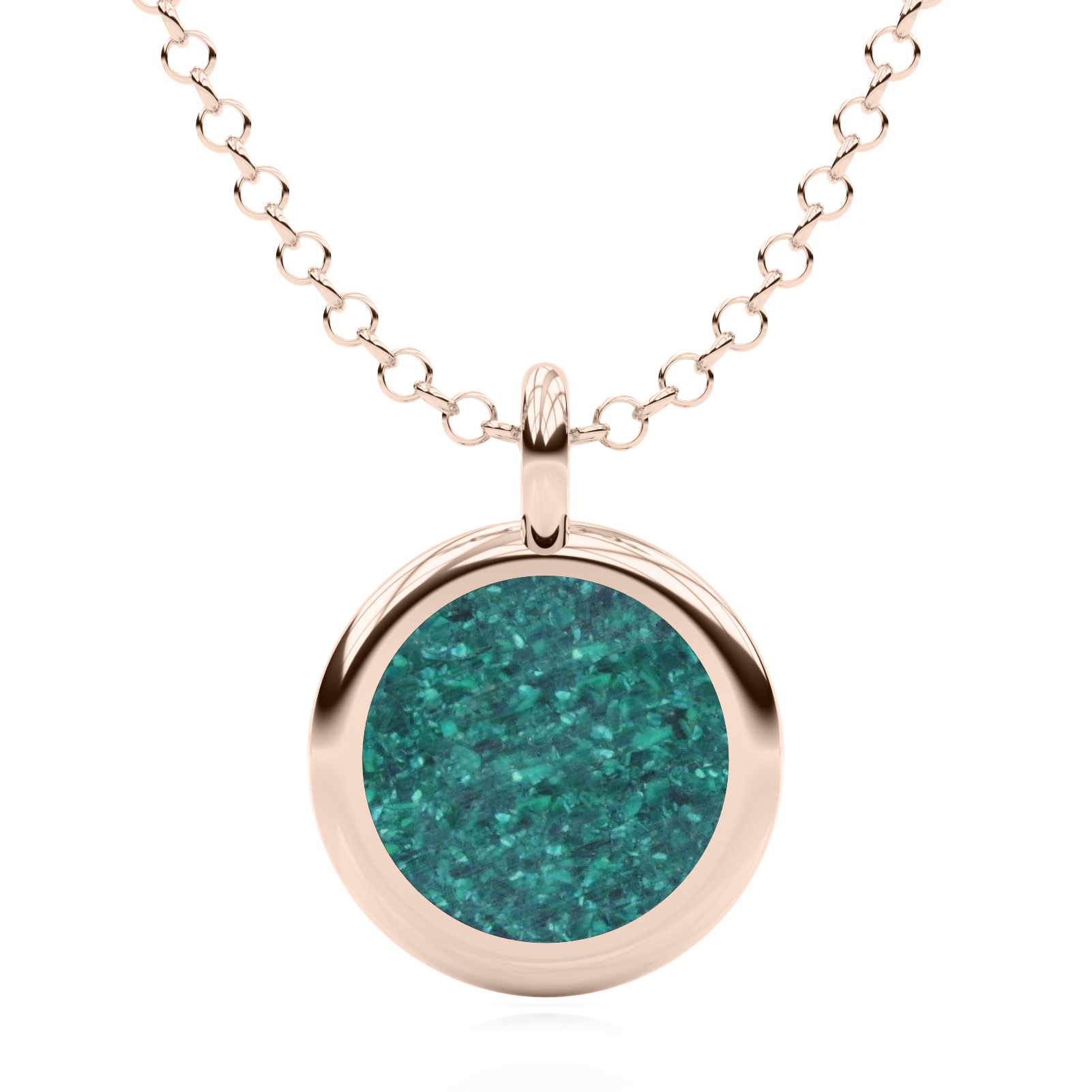 Memorial pendant round