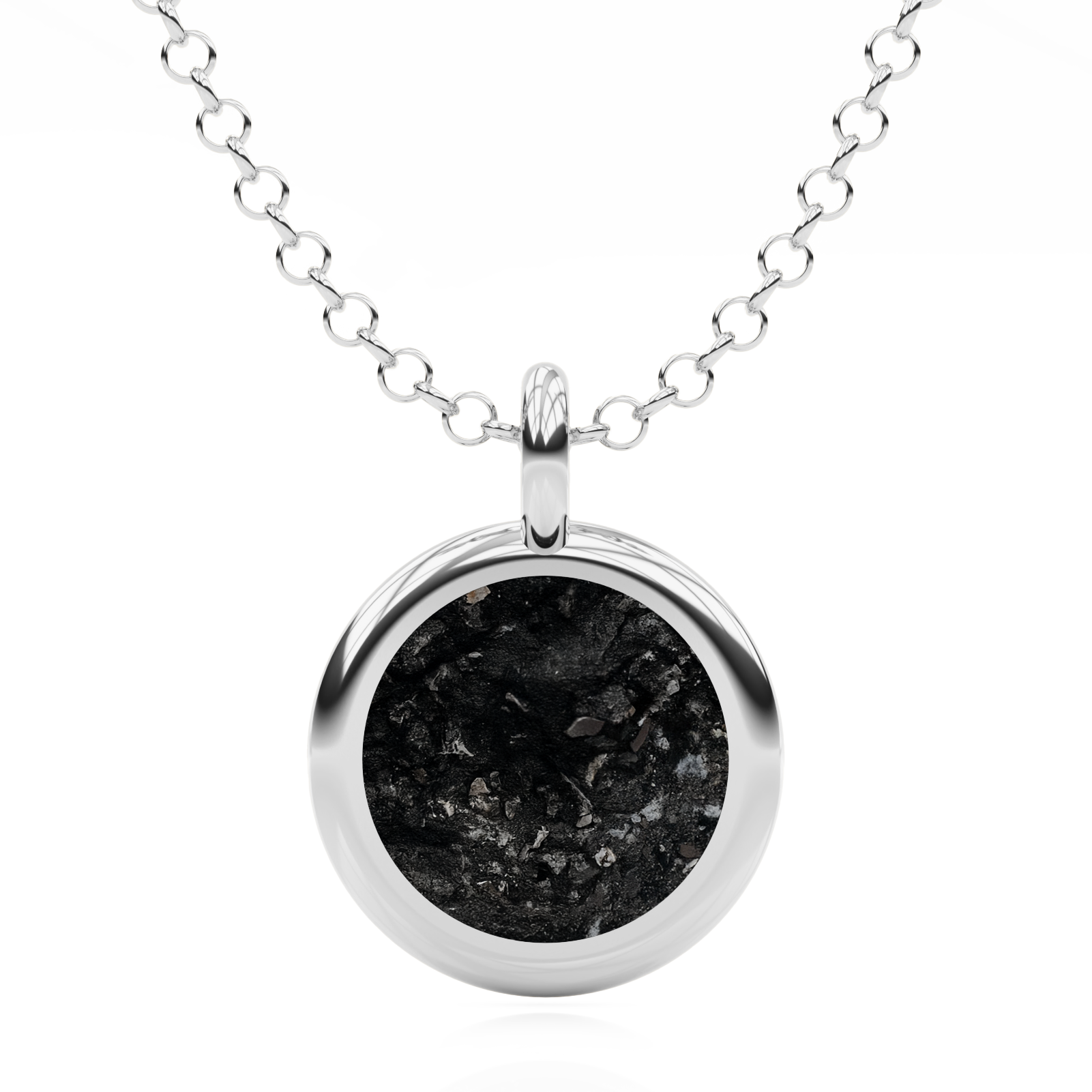 Memorial pendant round