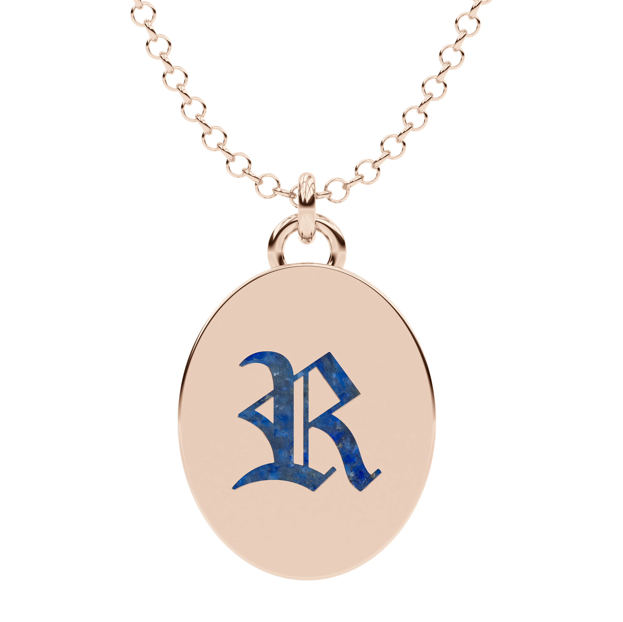Memorial pendant letter