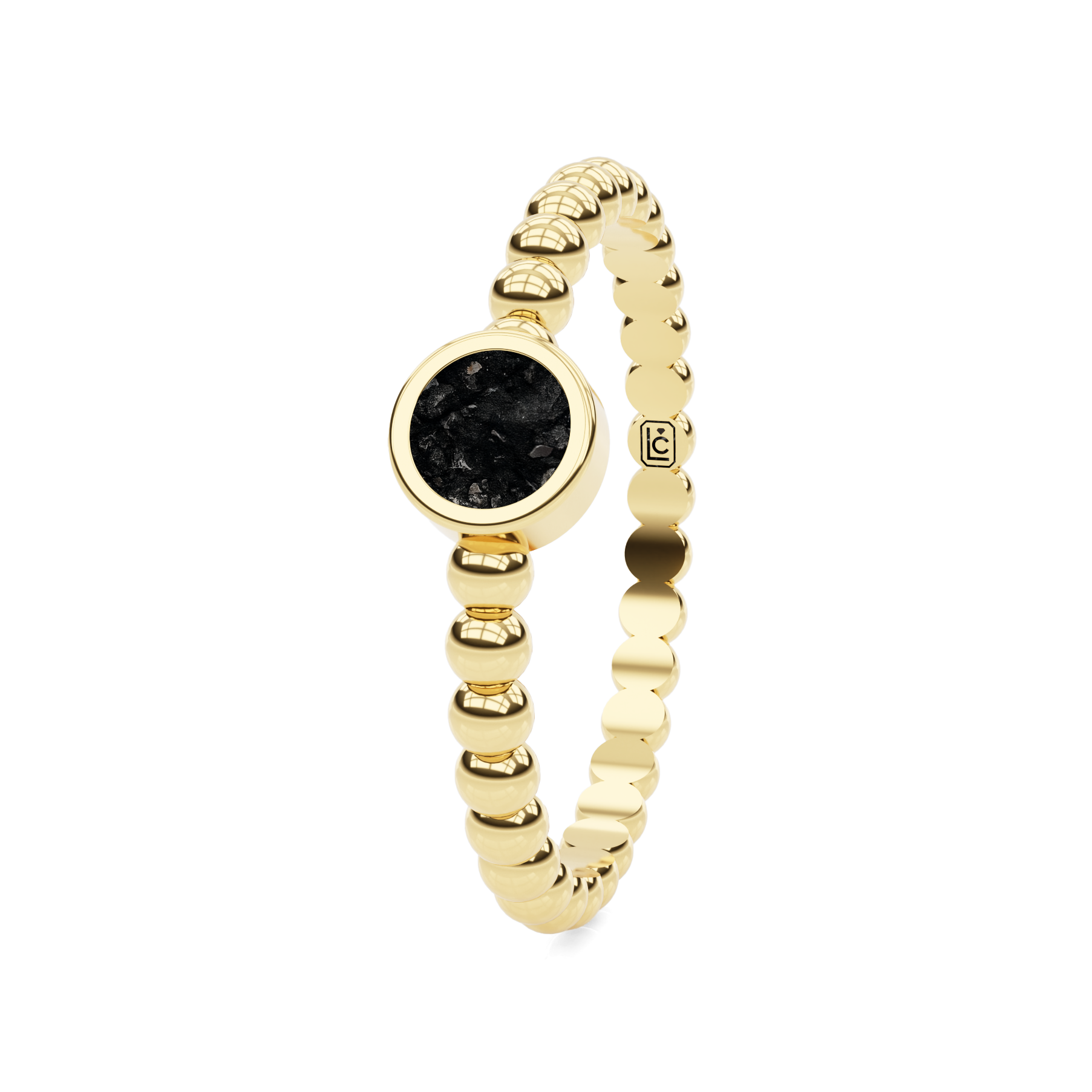 Memorial Ring Beaded