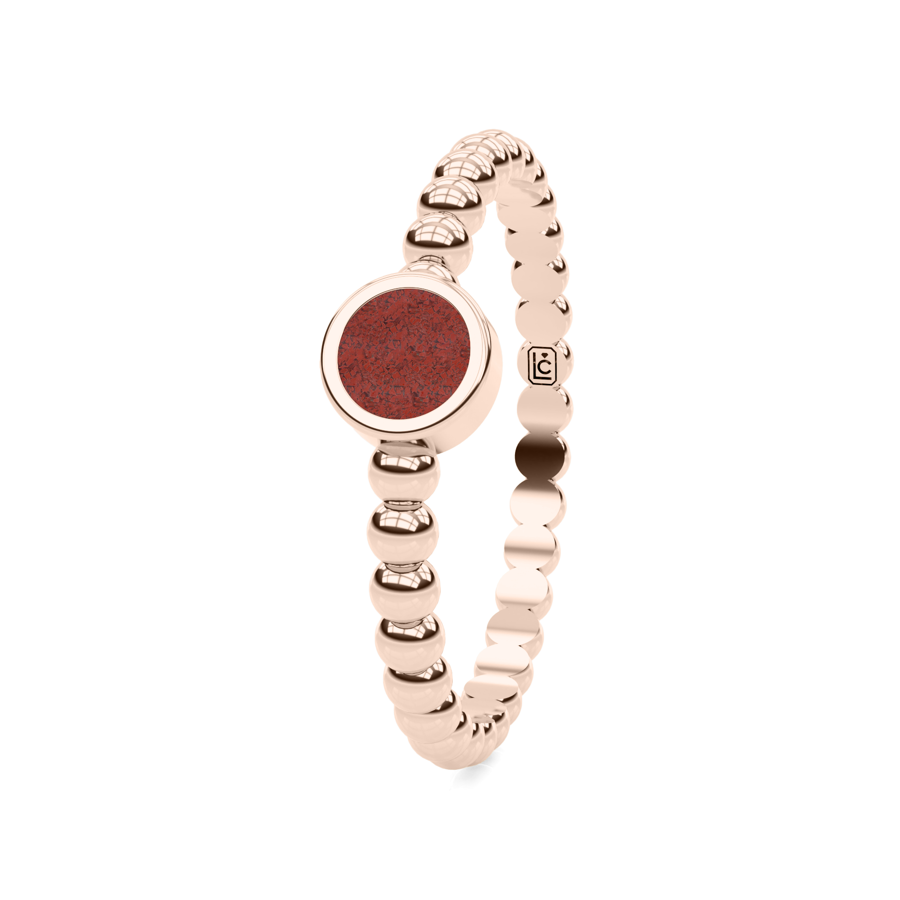 Memorial Ring Beaded