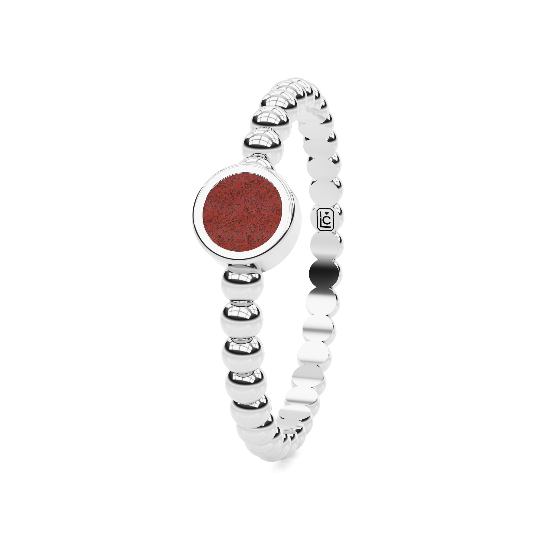 Memorial Ring Beaded