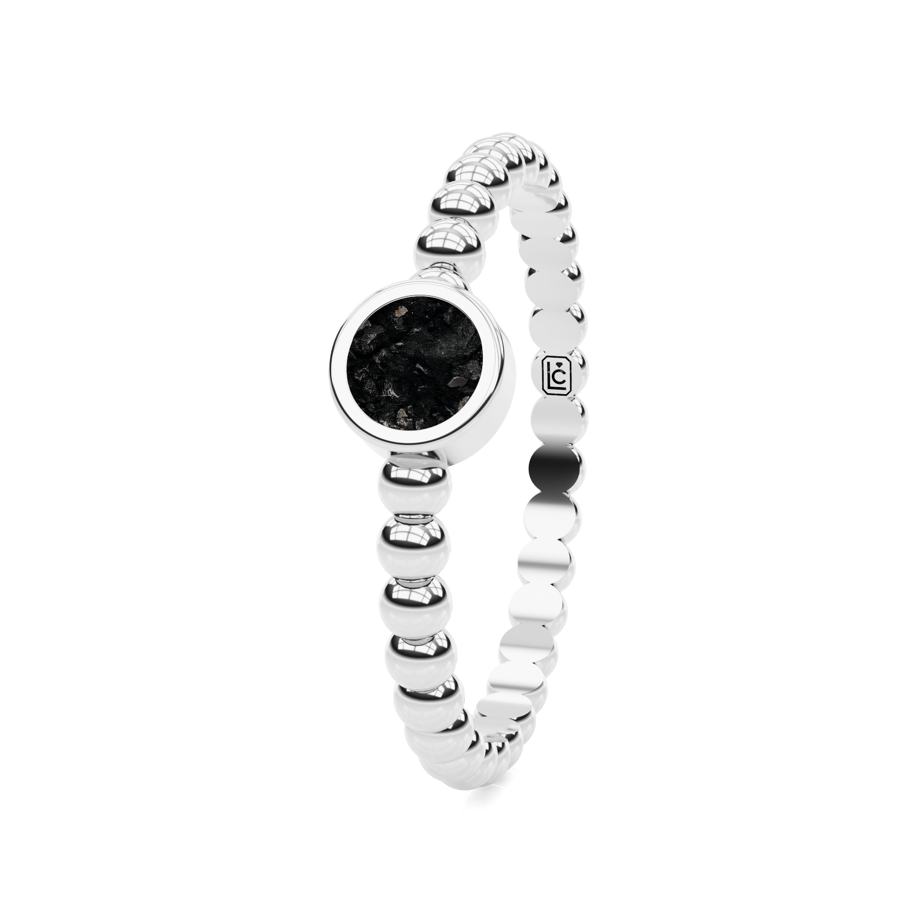 Memorial Ring Beaded
