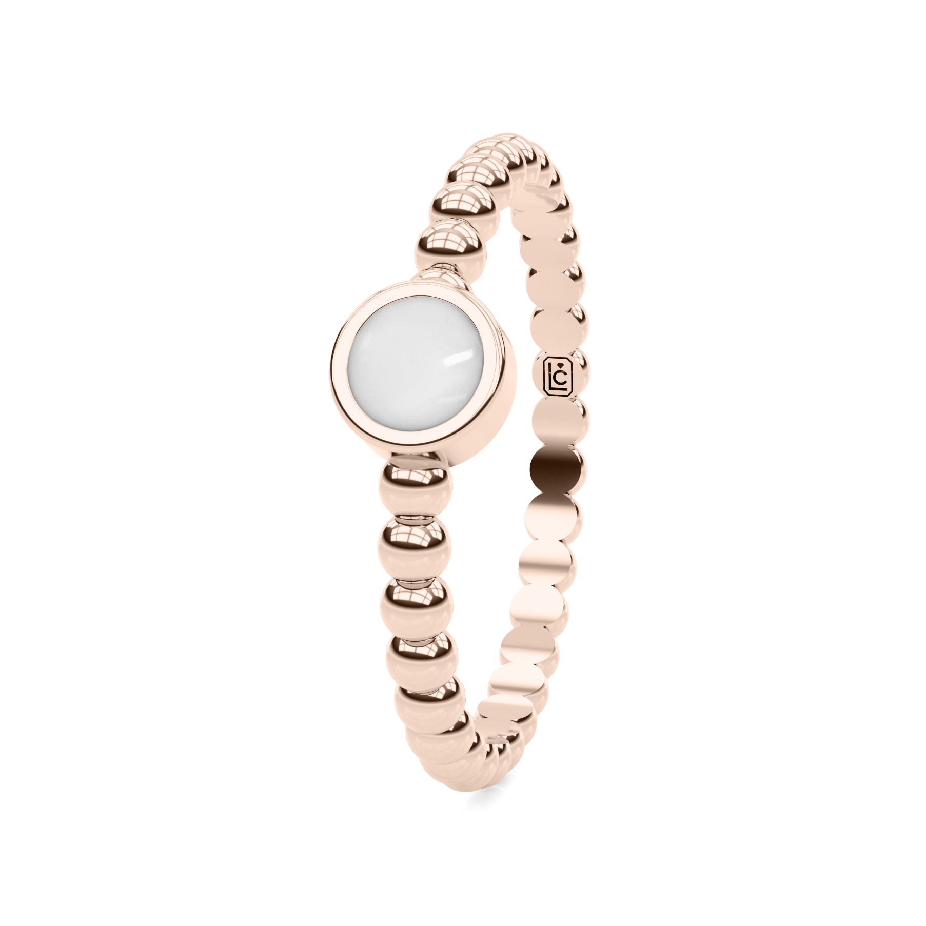 Breastmilk ring pearlband