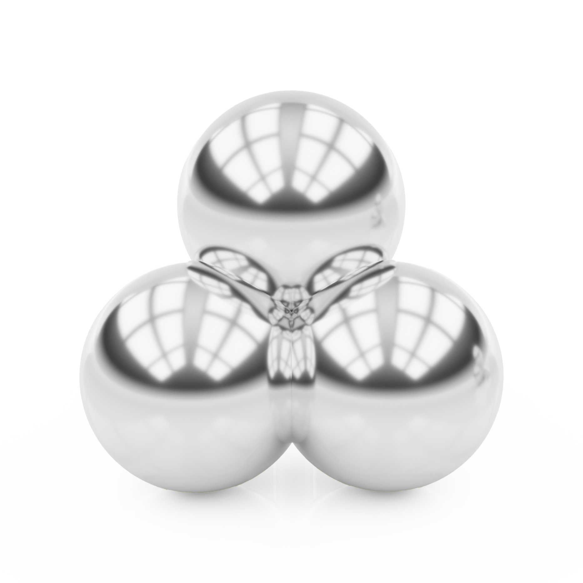 Tribead cluster piercing