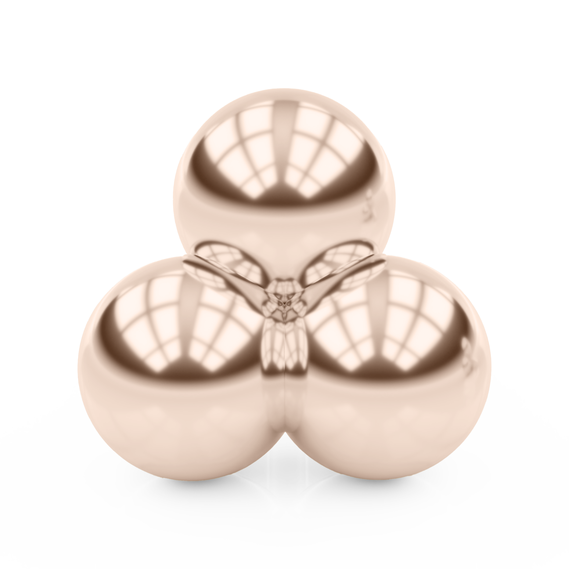 Tribead cluster piercing