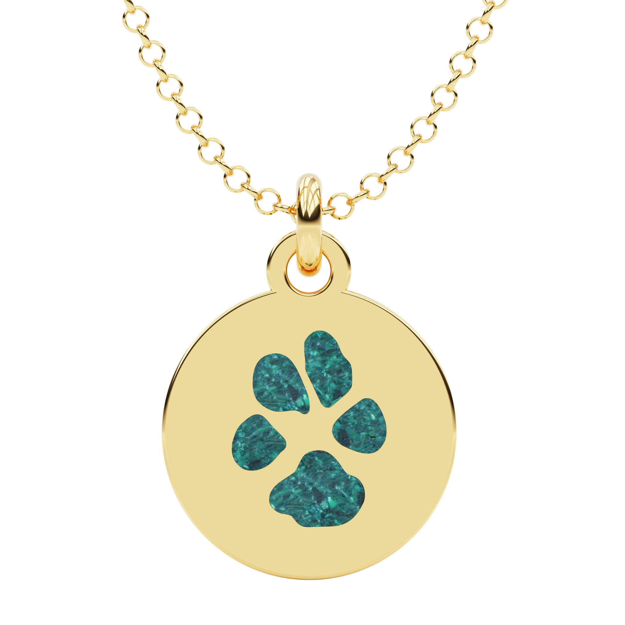 Memorial Pendant Paw Print
