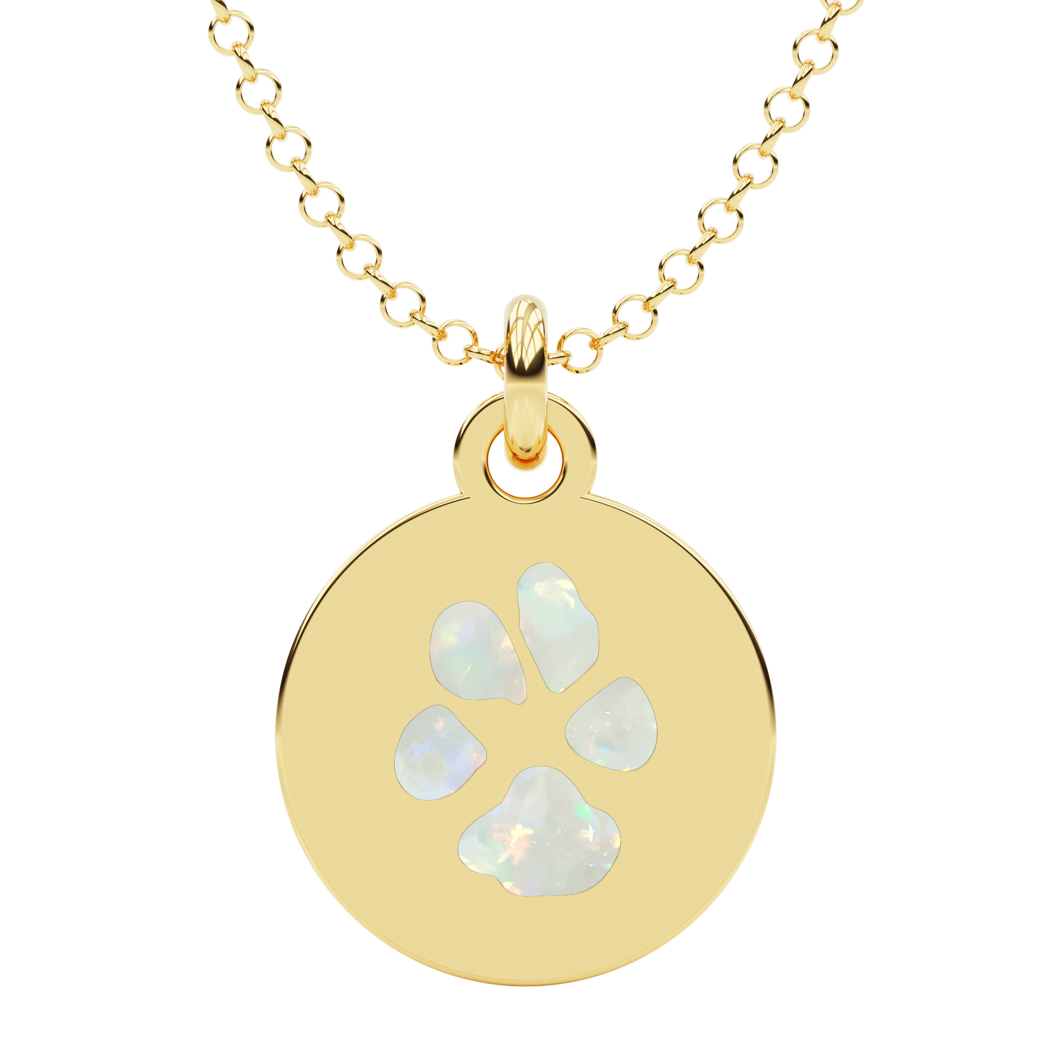 Memorial Pendant Paw Print