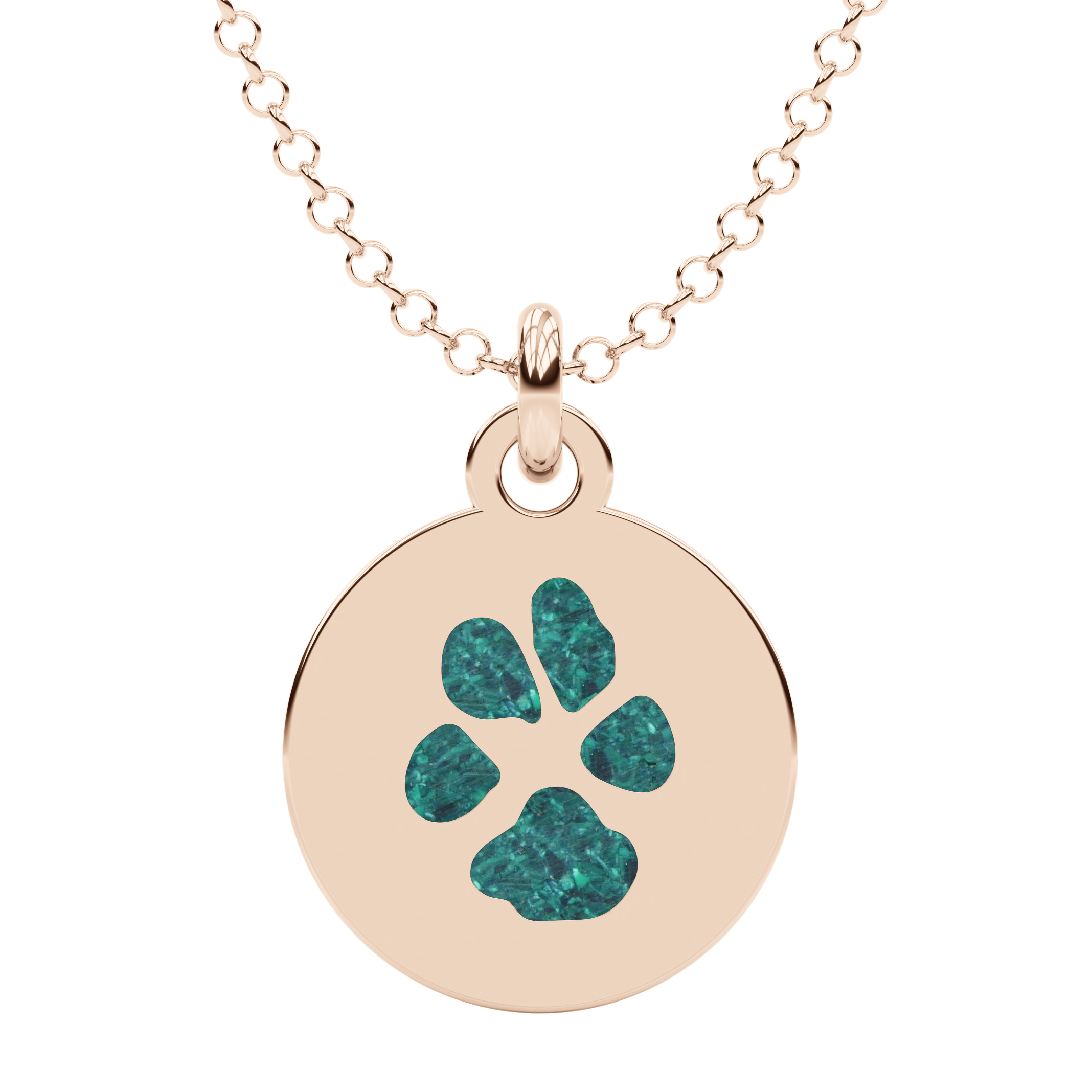 Memorial Pendant Paw Print