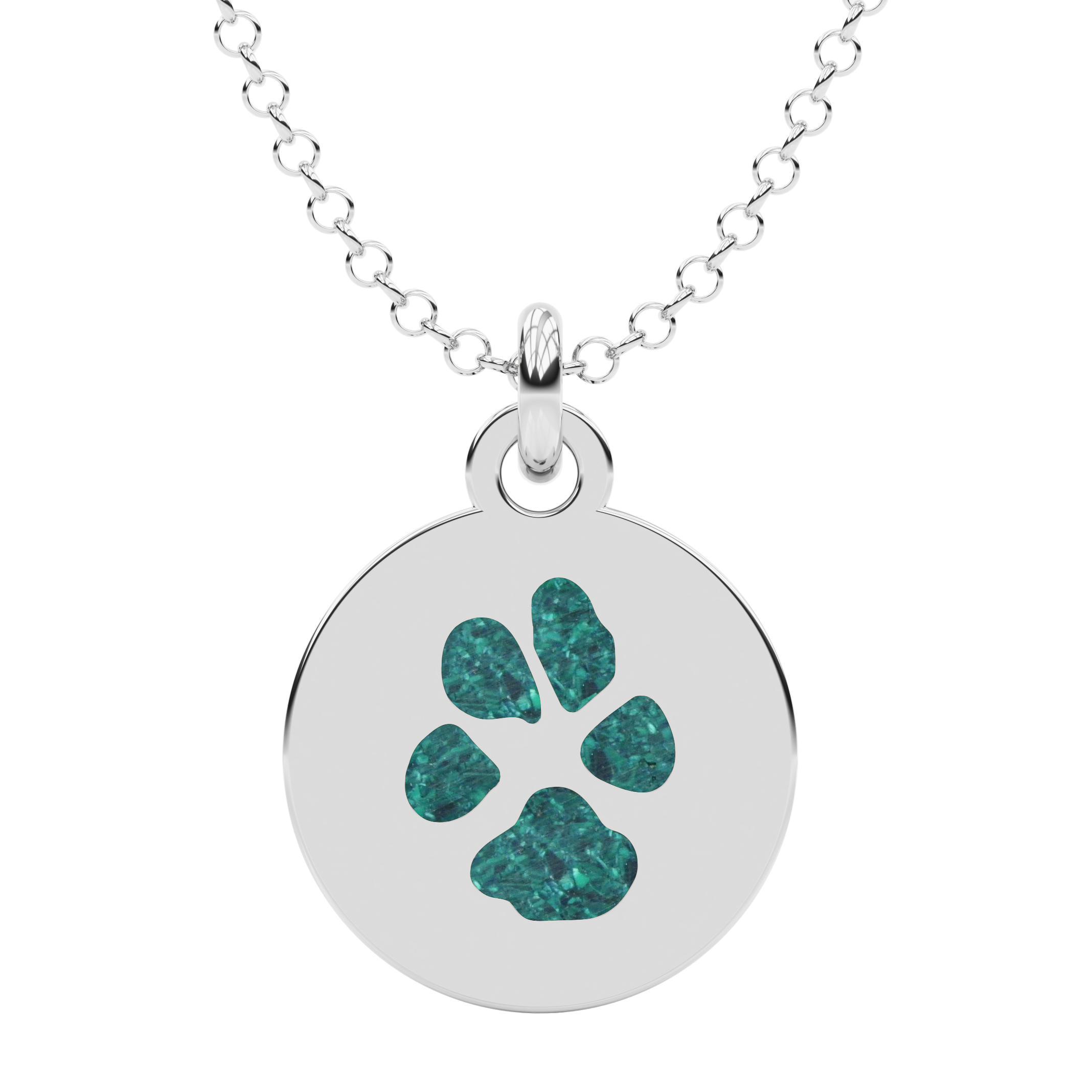 Memorial Pendant Paw Print