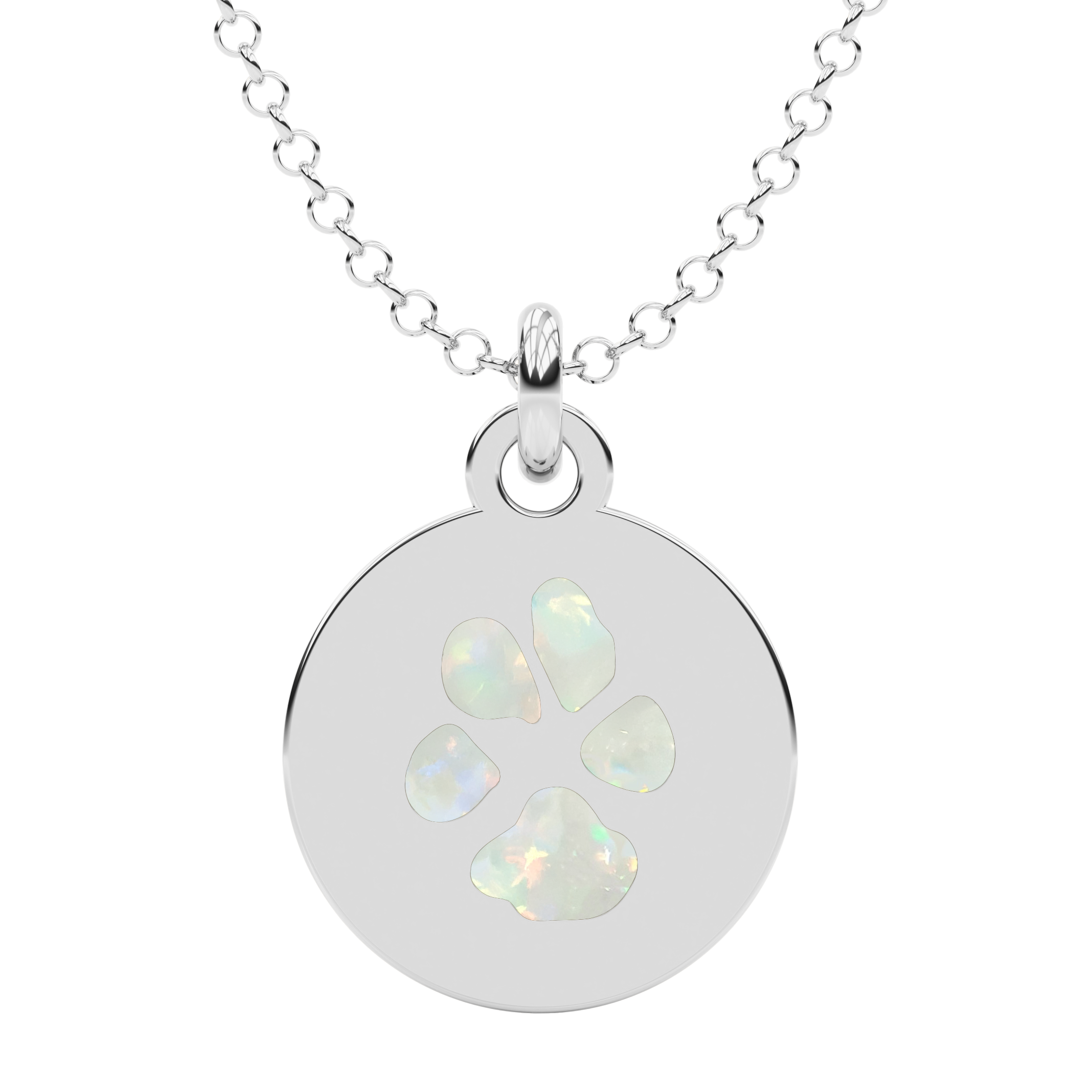 Memorial Pendant Paw Print