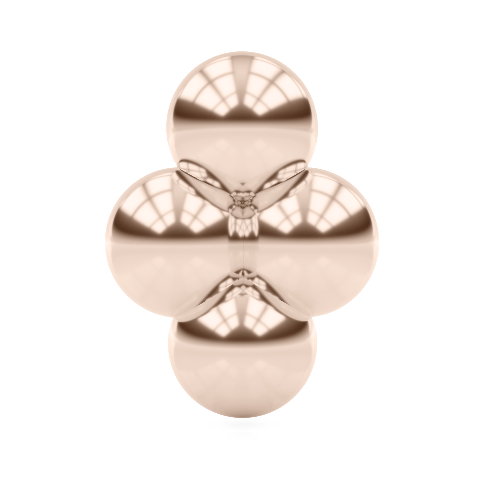 Quadbead cluster piercing