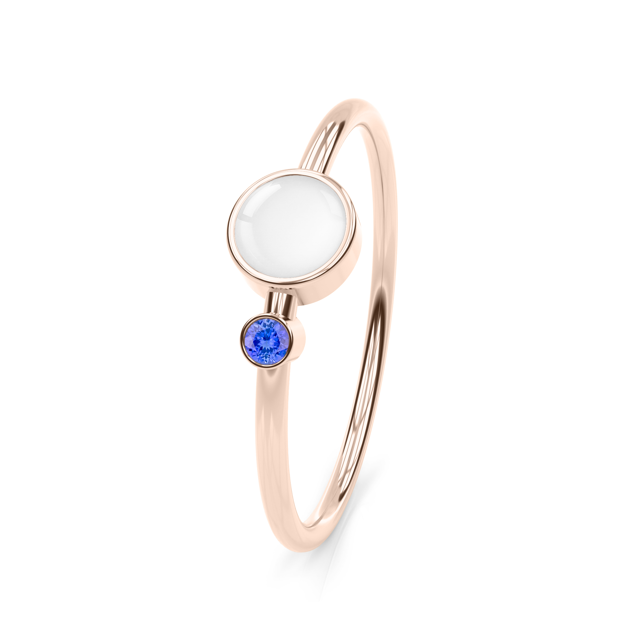 Breastmilk ring birthstone