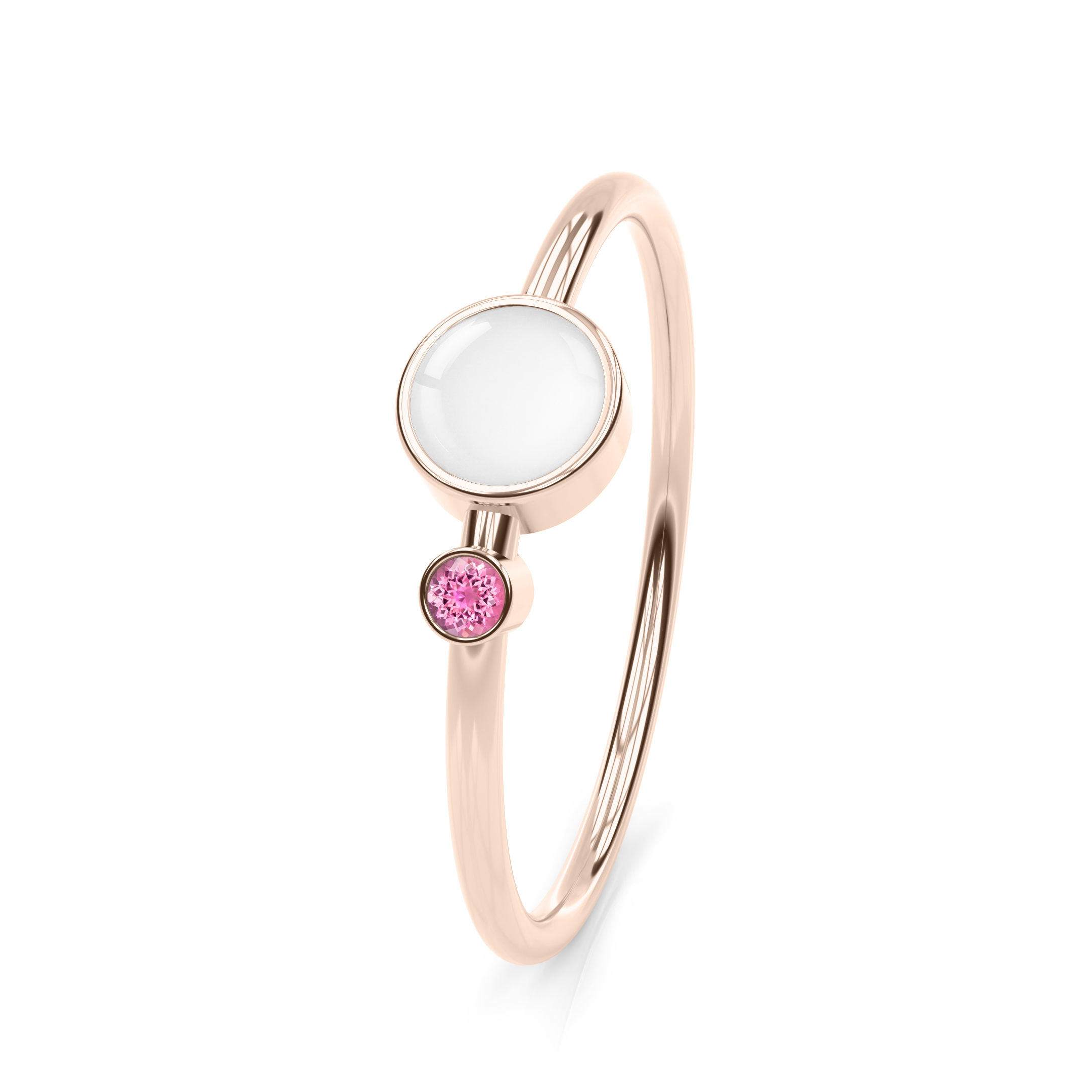 Breastmilk ring birthstone