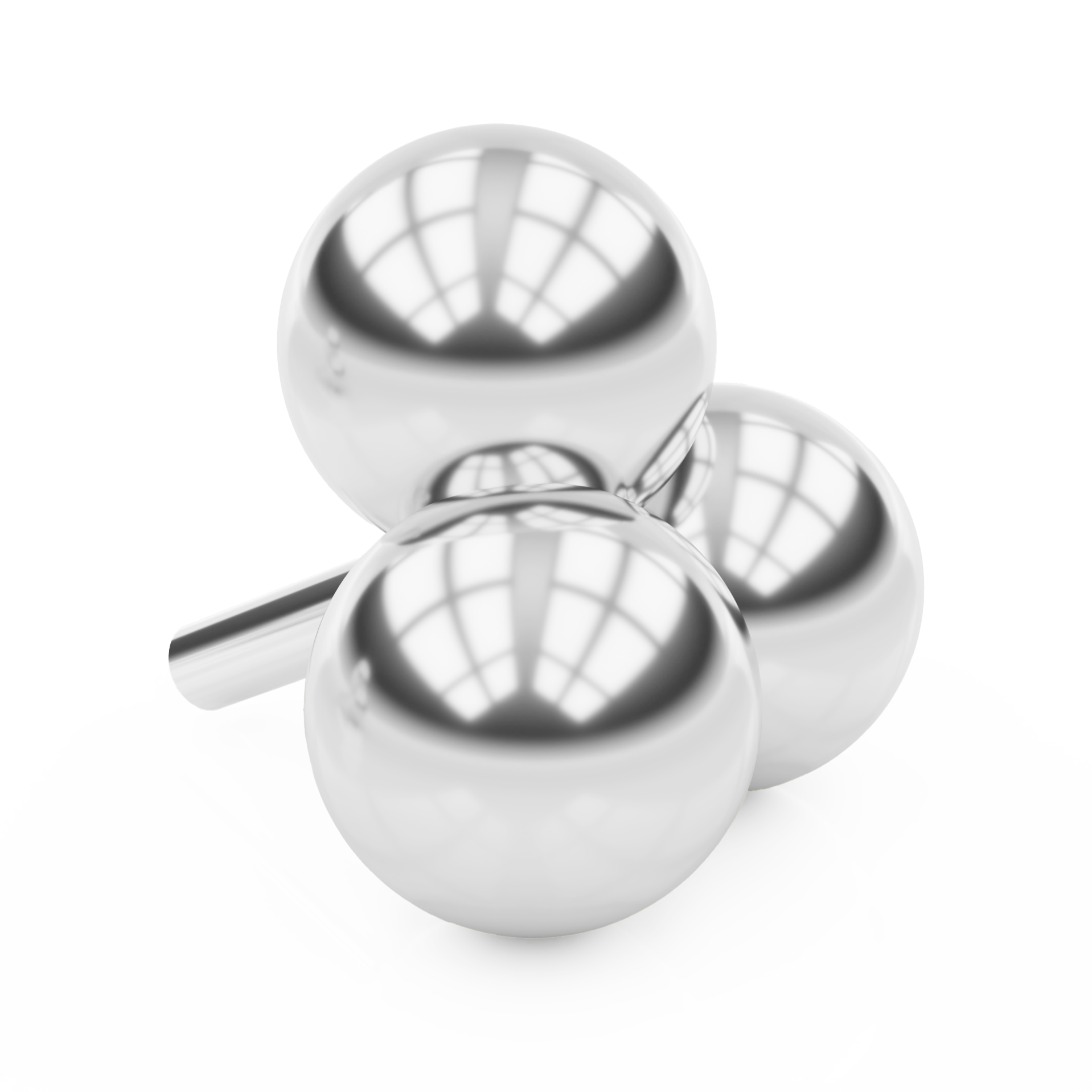 Tribead cluster piercing