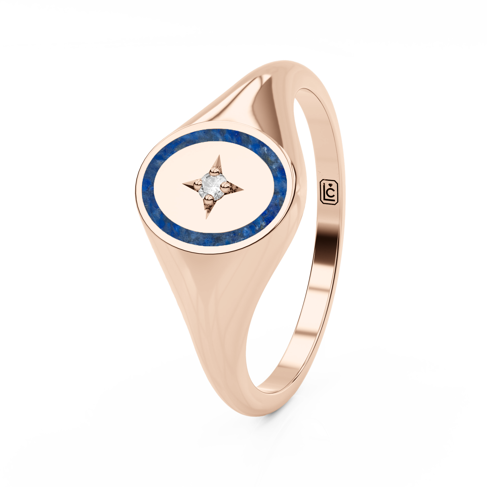 Memorial Ring Signet Star