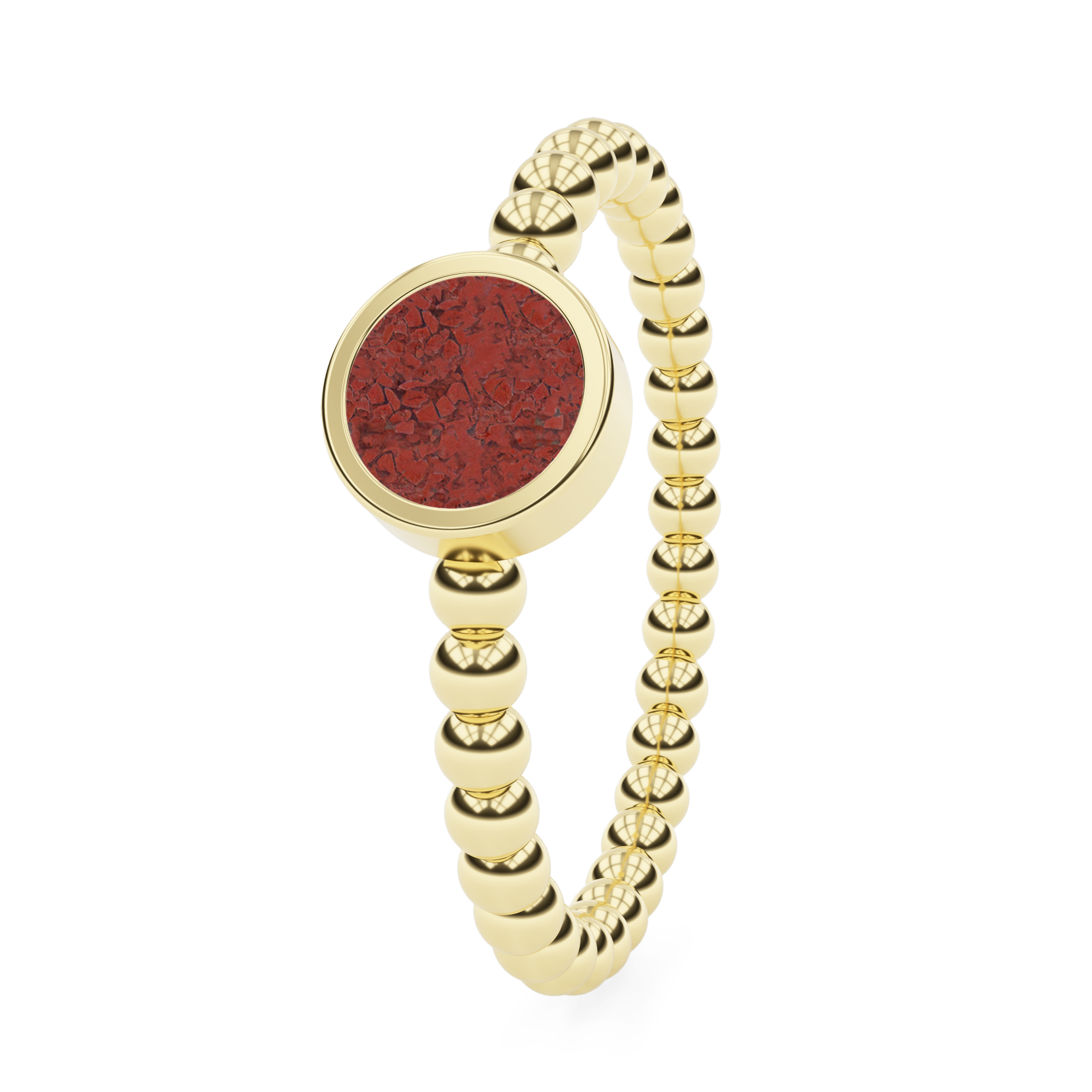 Memorial Ring Beaded Band