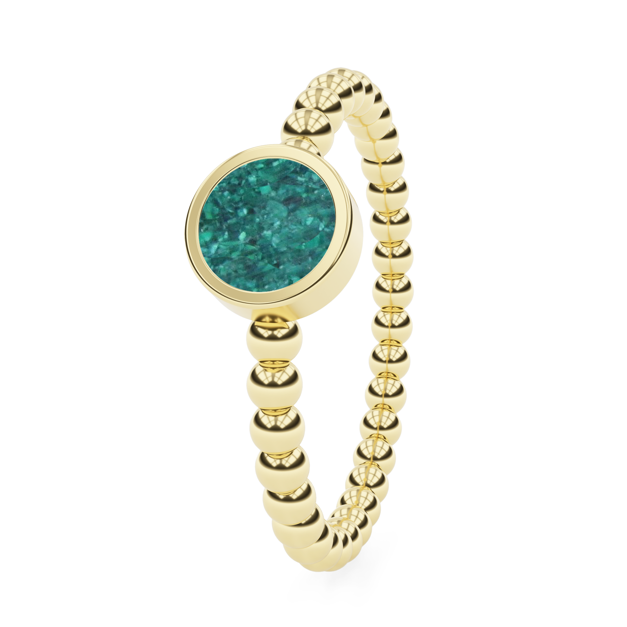 Memorial Ring Beaded Band