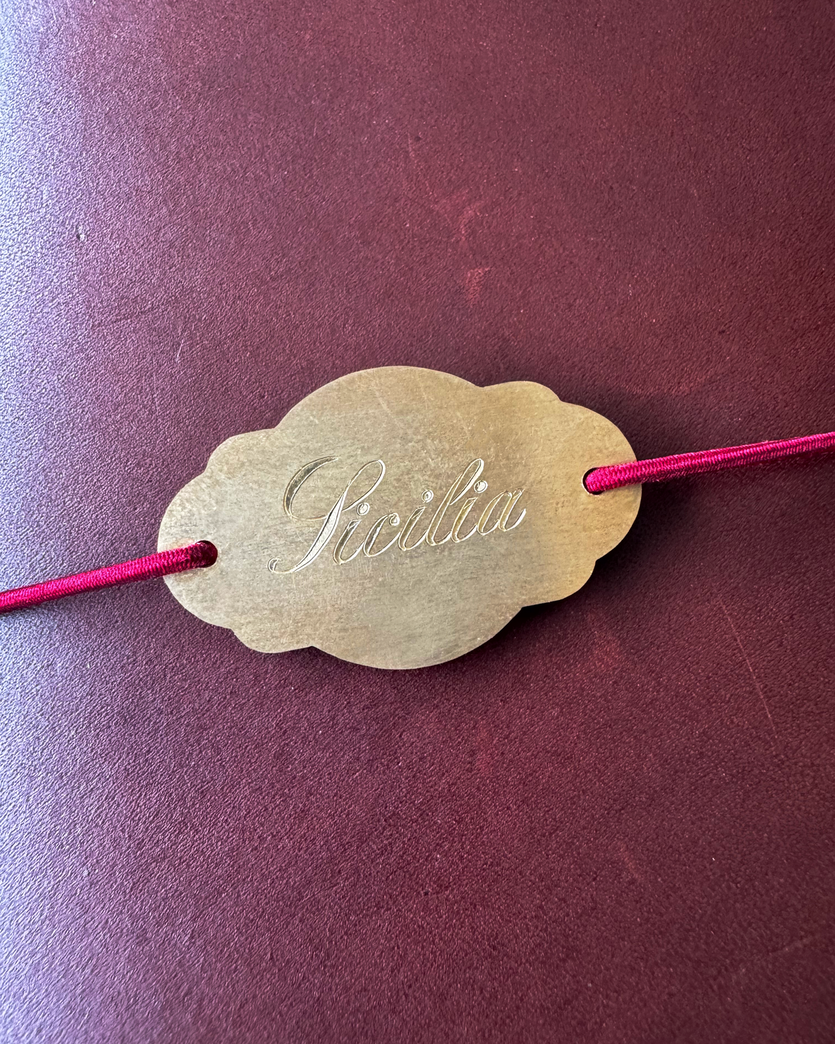 Personalized Hand-Engraved Journal Charm
