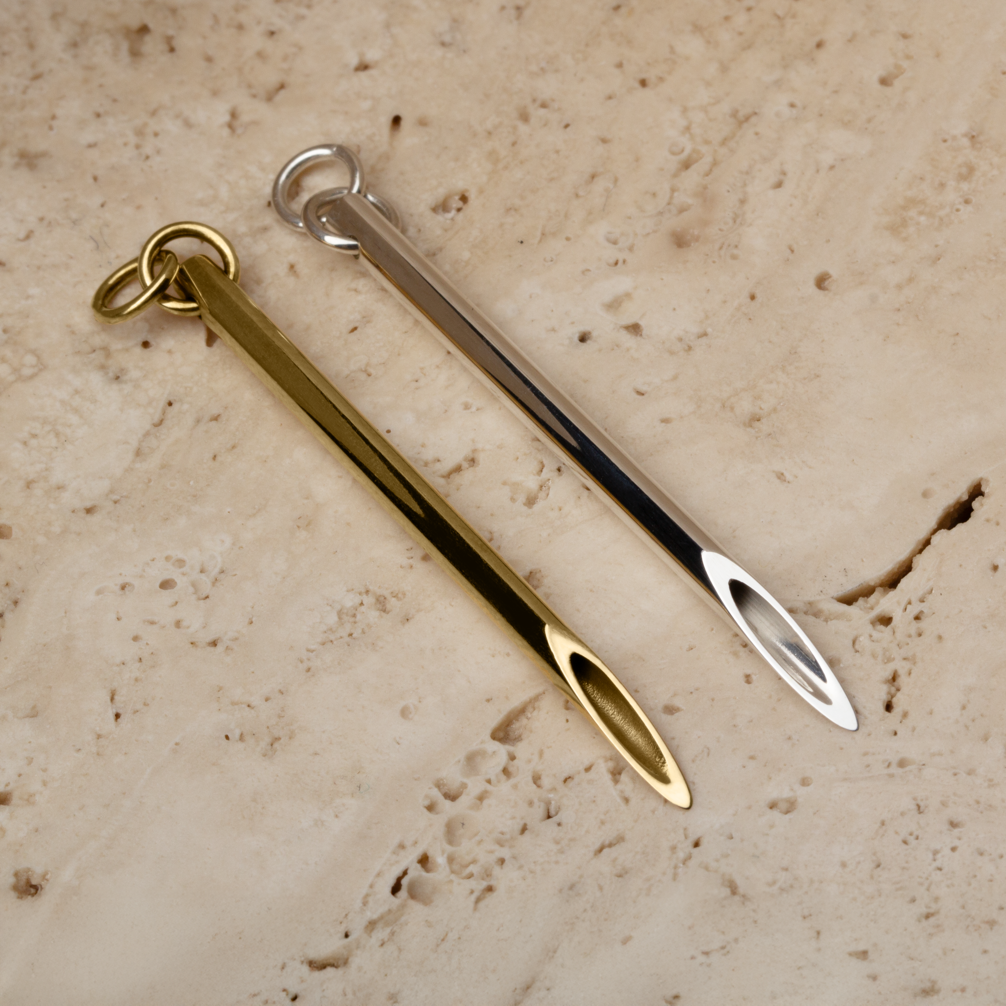 Metric piercing needle 14k gold_1