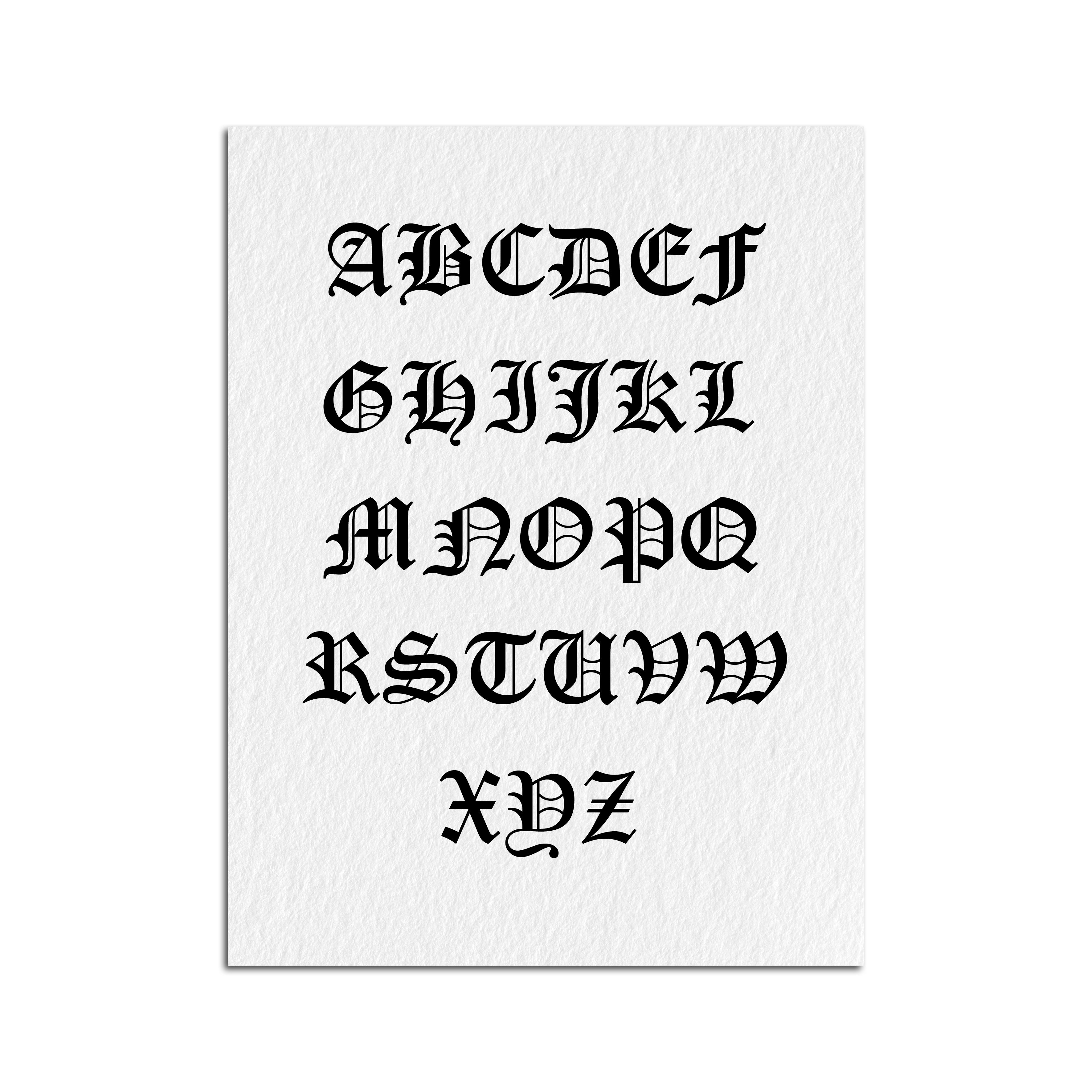 Old English Initial Memorial Charm