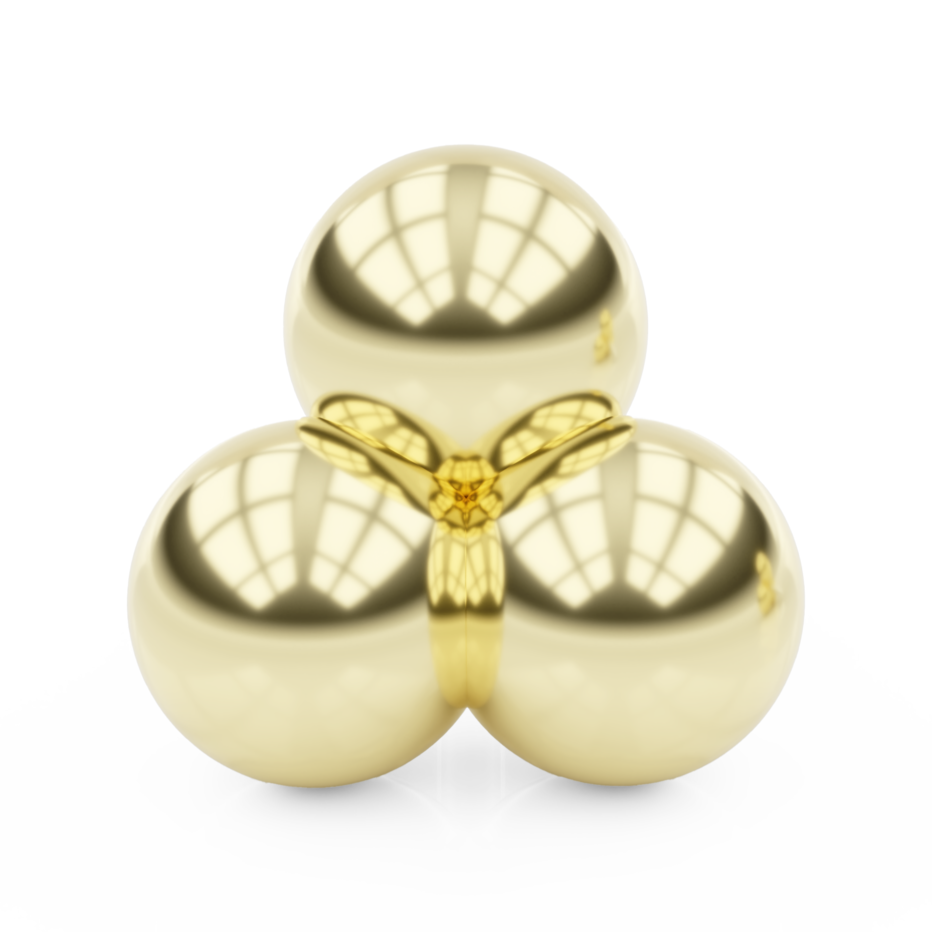 Tribead cluster piercing